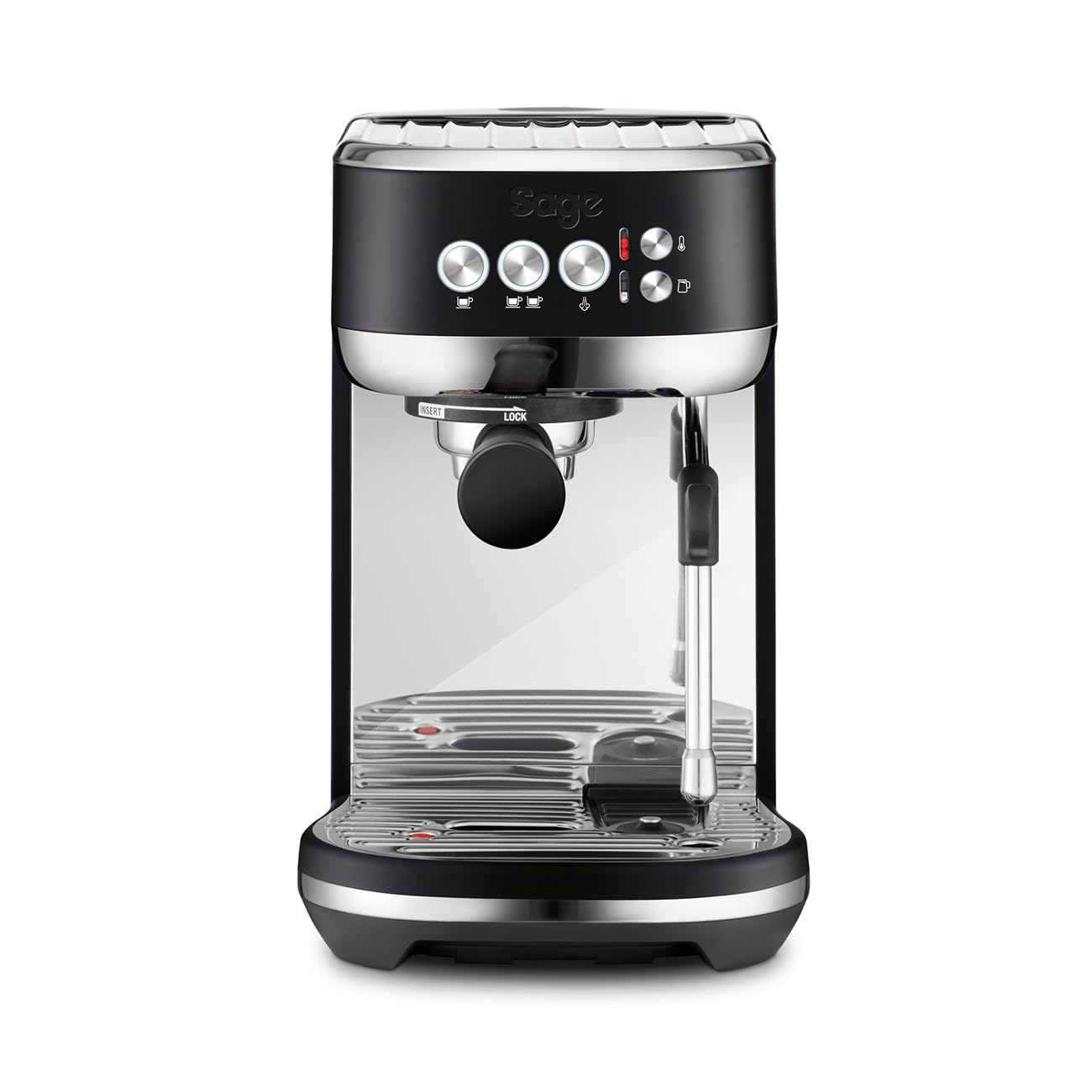 Sage - The Bambino Plus - Compact Coffee Machine with Automatic Milk Frother, Brushed Stainless Steel