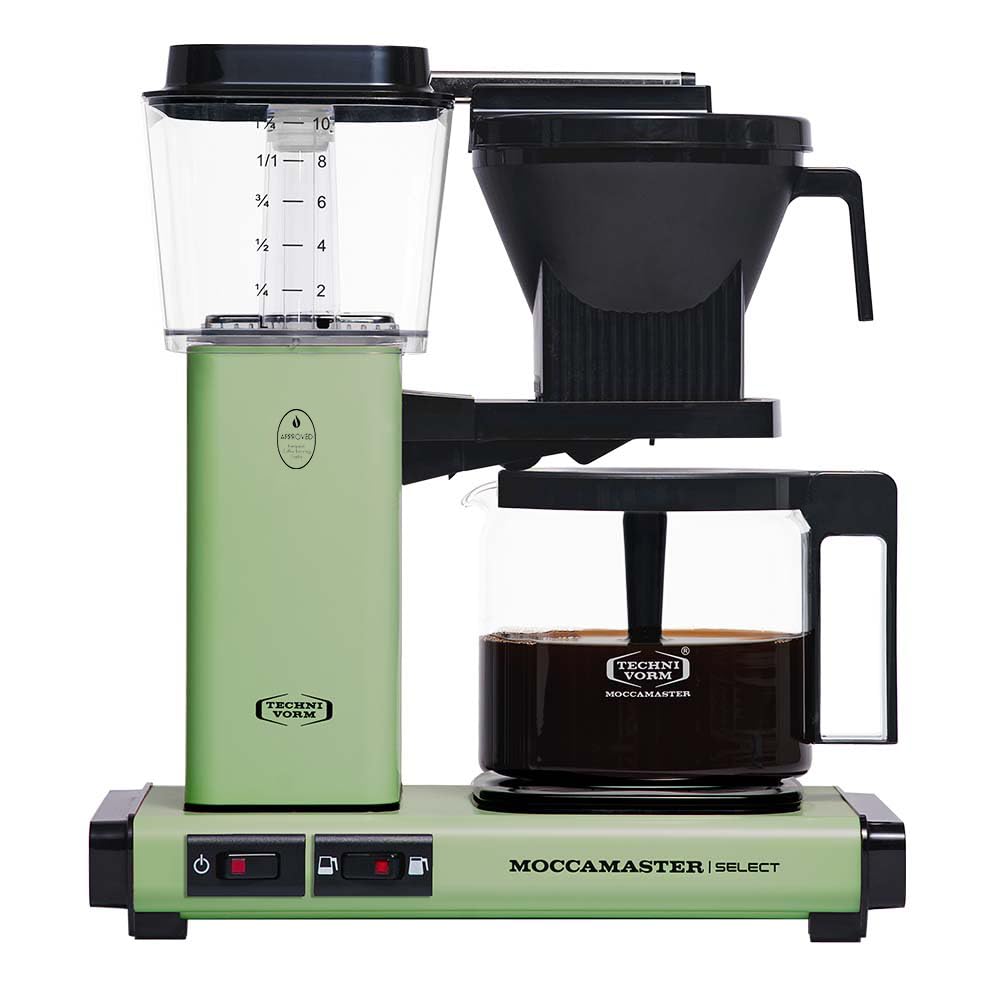 Moccamaster KBG Select, Coffee Machine, Filter Coffee Maker, Polished Silver, UK Plug, 1.25 Liters