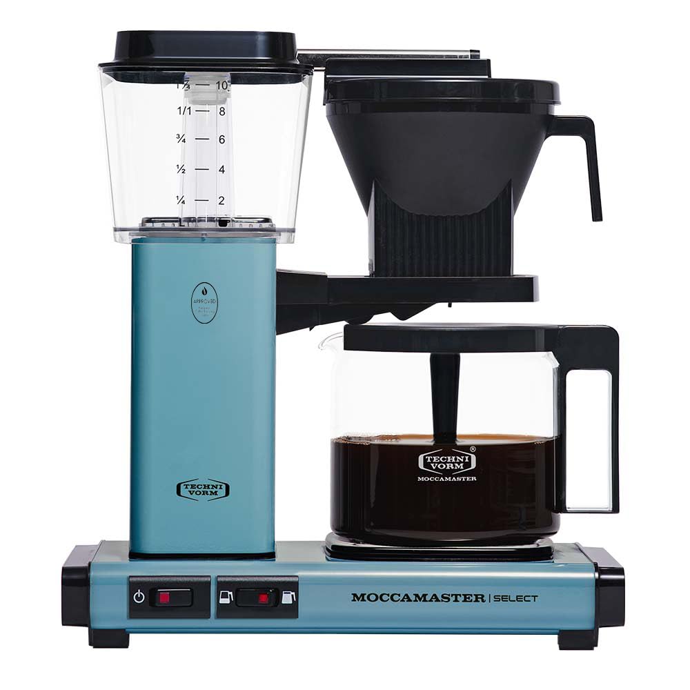 Moccamaster KBG Select, Coffee Machine, Filter Coffee Maker, Polished Silver, UK Plug, 1.25 Liters