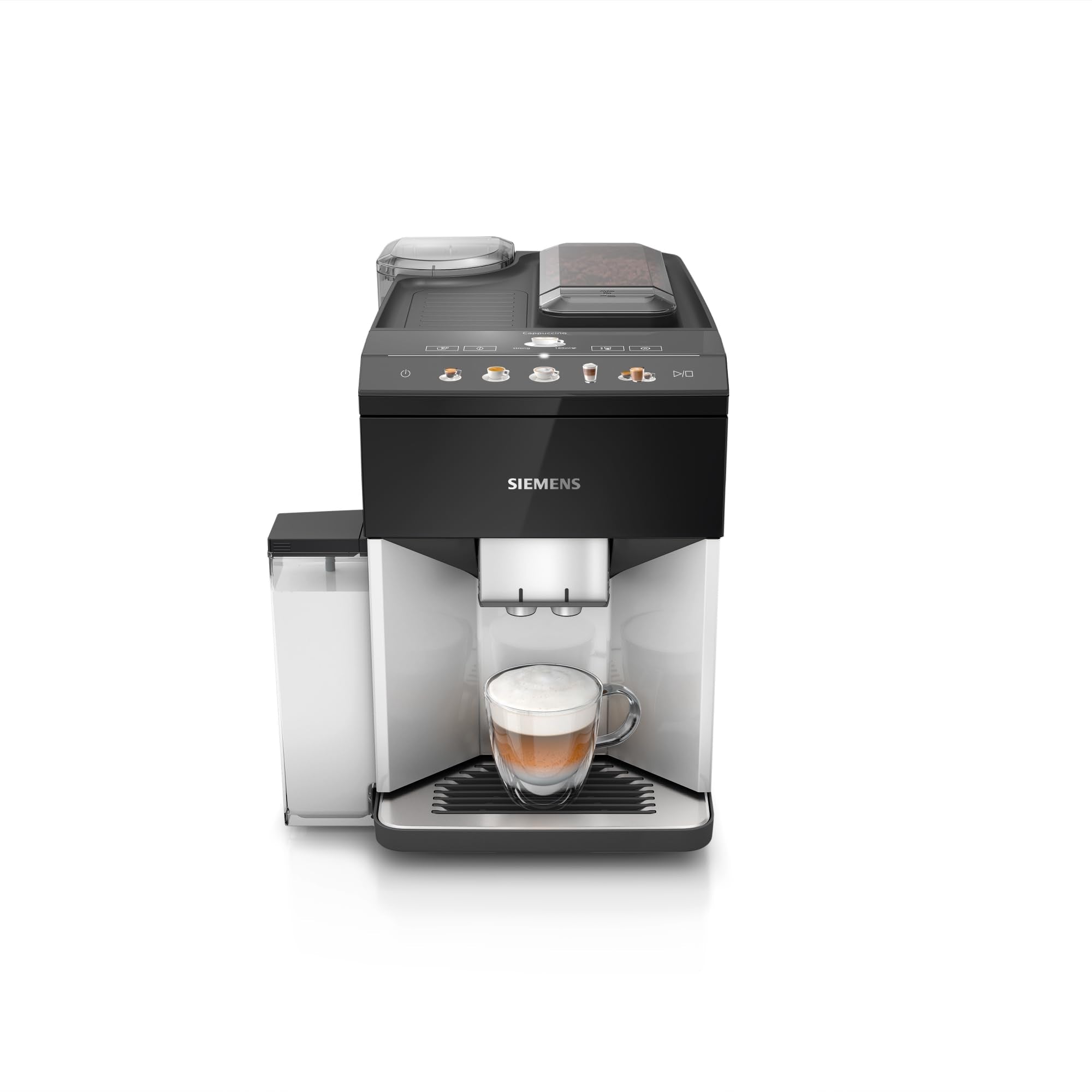 SIEMENS TQ503GB1 EQ.500 Bean to Cup Fully Automatic Freestanding Coffee Machine – Silver & Black