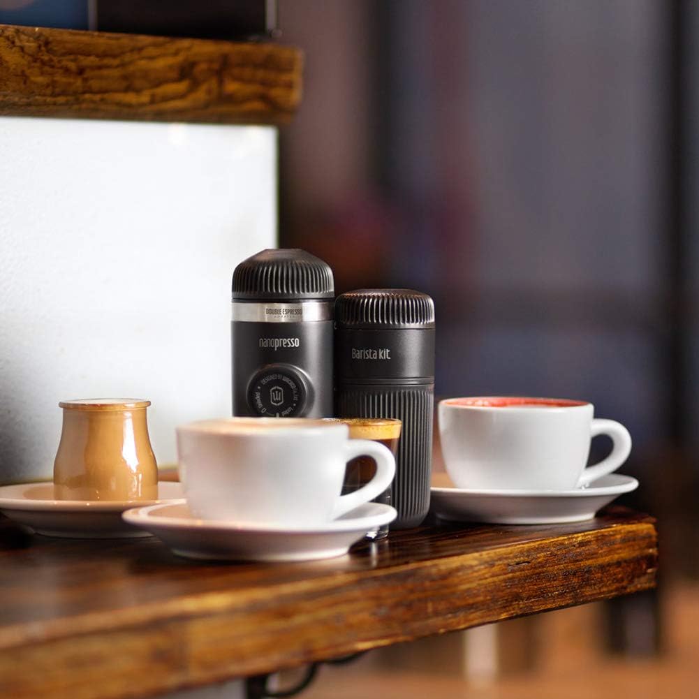 WACACO Nanopresso Barista Kit, Accessory for allowing Nanopresso Machine to Prepare Lungo or Double Espresso