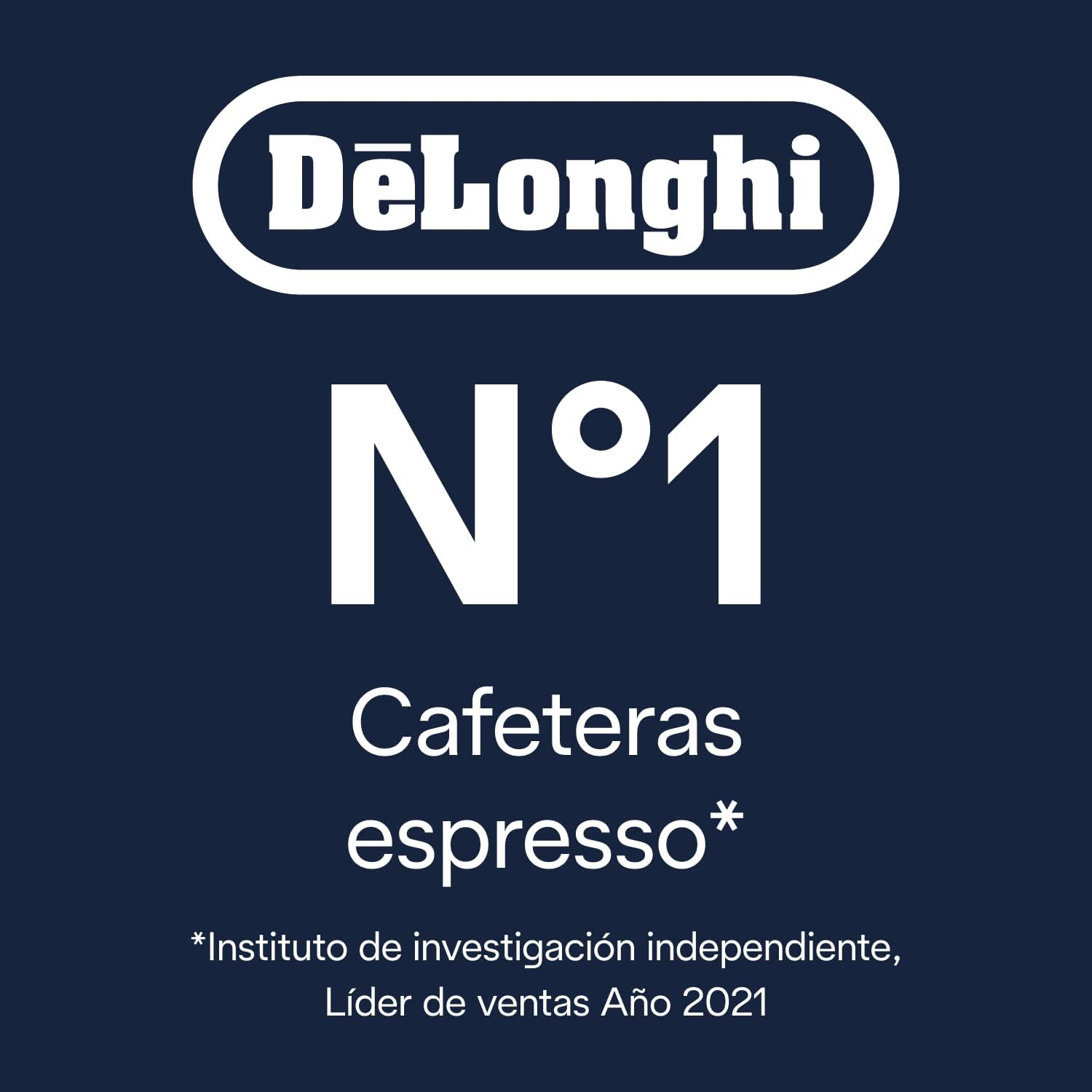 De'Longhi La Specialista Opera EC9555.M, Espresso Coffee Machine with Integrated Coffee Grinder, Cold Brew Function, Milk Frothing Wand, Includes Welcome Set Accessories, 1550W, Metal