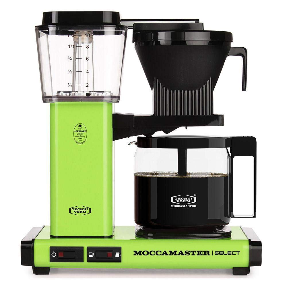 Moccamaster KBG Select, Coffee Machine, Filter Coffee Maker, Polished Silver, UK Plug, 1.25 Liters