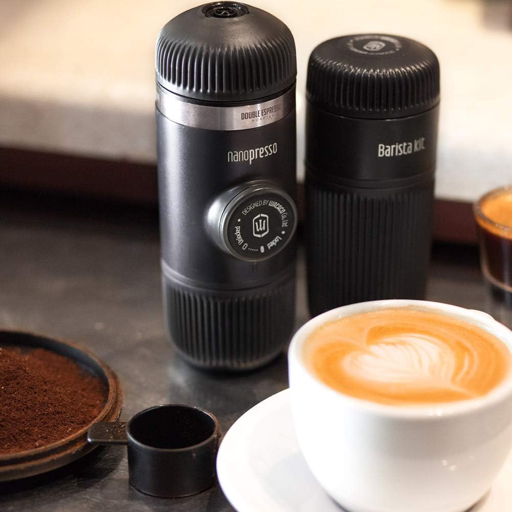 WACACO Nanopresso Barista Kit, Accessory for allowing Nanopresso Machine to Prepare Lungo or Double Espresso