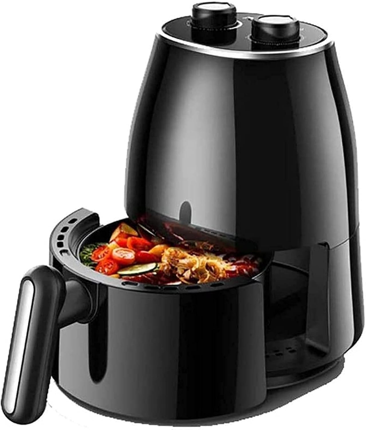 Air Fryer for Home Use 1.5L Electric Deep Fryer Air Fryer Timer Temperature Control Power Air Fryer Eletric Householdy Kitchen Cooking Tools