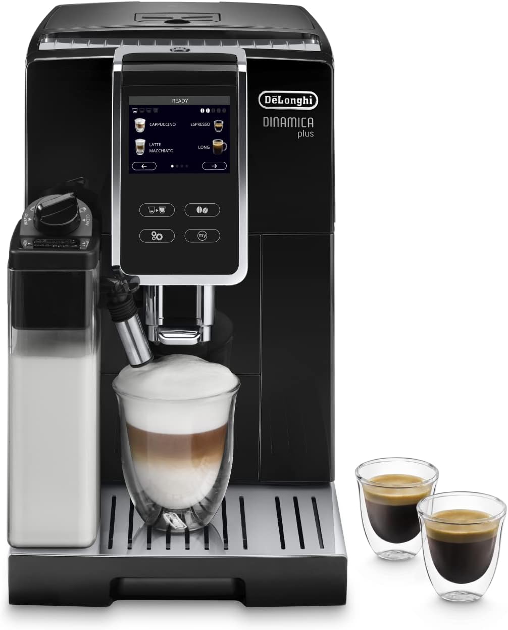 DeLonghi Dinamica Plus ECAM370.70.B Fully-auto Combi coffee maker 1.8 L