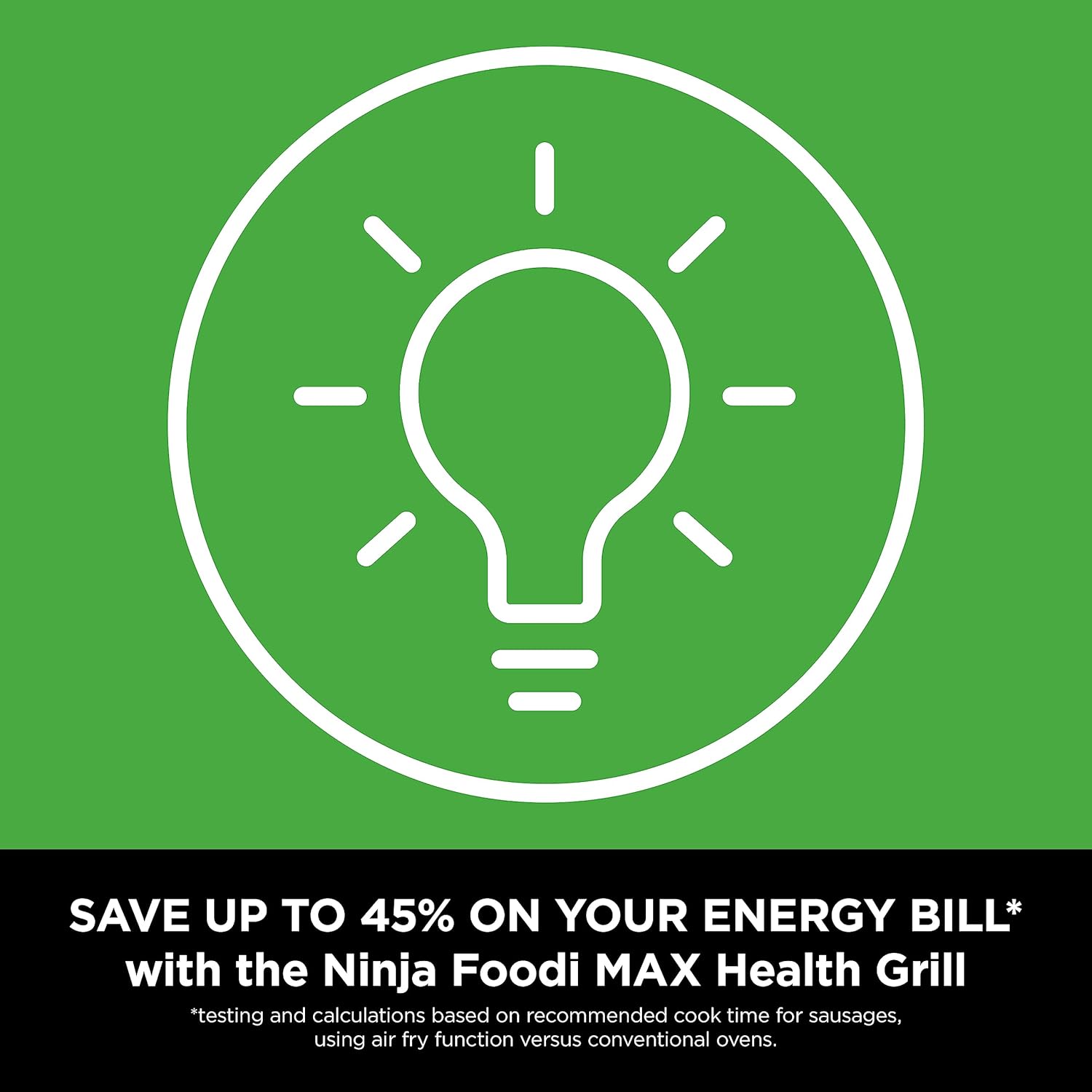Ninja Foodi MAX Health Grill & Air Fryer 3.8L with Digital Cooking Probe, 6-in-1; Air Fry, Bake, Roast & more, Dishwasher Safe Parts, Large Grill Plate, Copper/Black Amazon Exclusive AG551UKCP