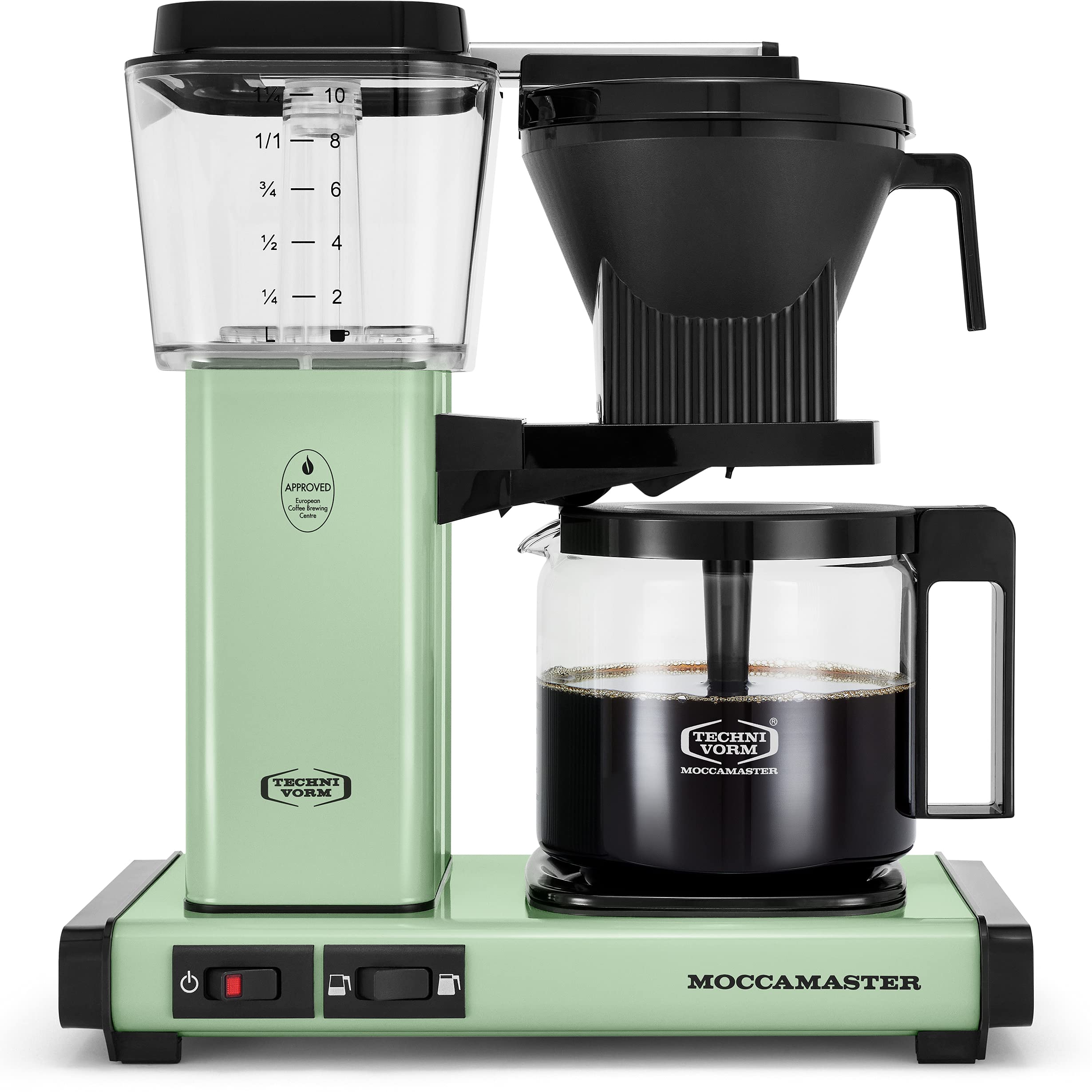 Technivorm Moccamaster 53923 KBGV Select 10-Cup Coffee Maker, Juniper, 40 ounce, 10-Cup, 1.25L