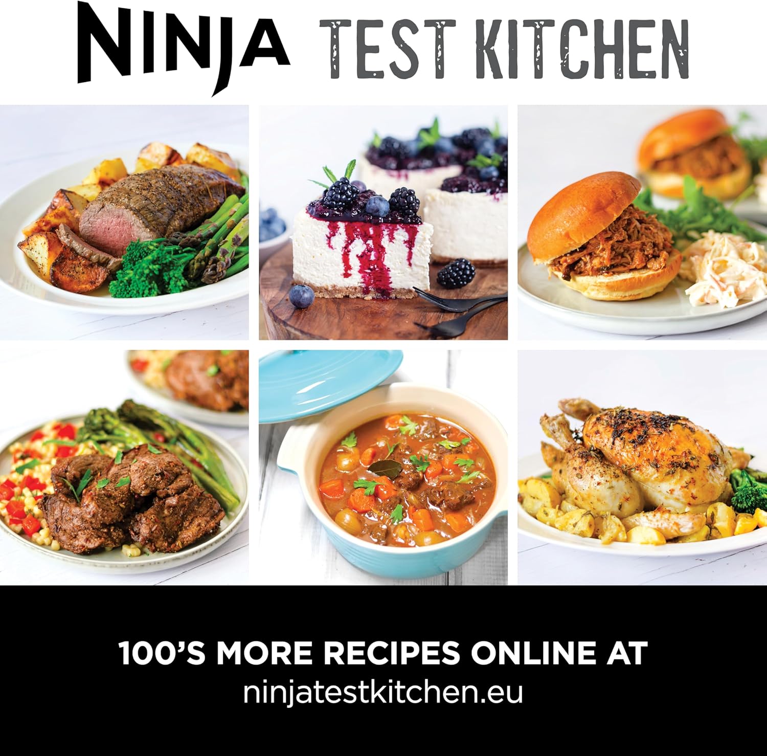 Ninja Foodi MAX 15-in-1 SmartLid Multi-Cooker 7.5L with Digital Probe, Electric Pressure Cooker & Air Fryer, Slow Cook and more, Cooks 6 Portions, Stainless Steel/Black OL750UK