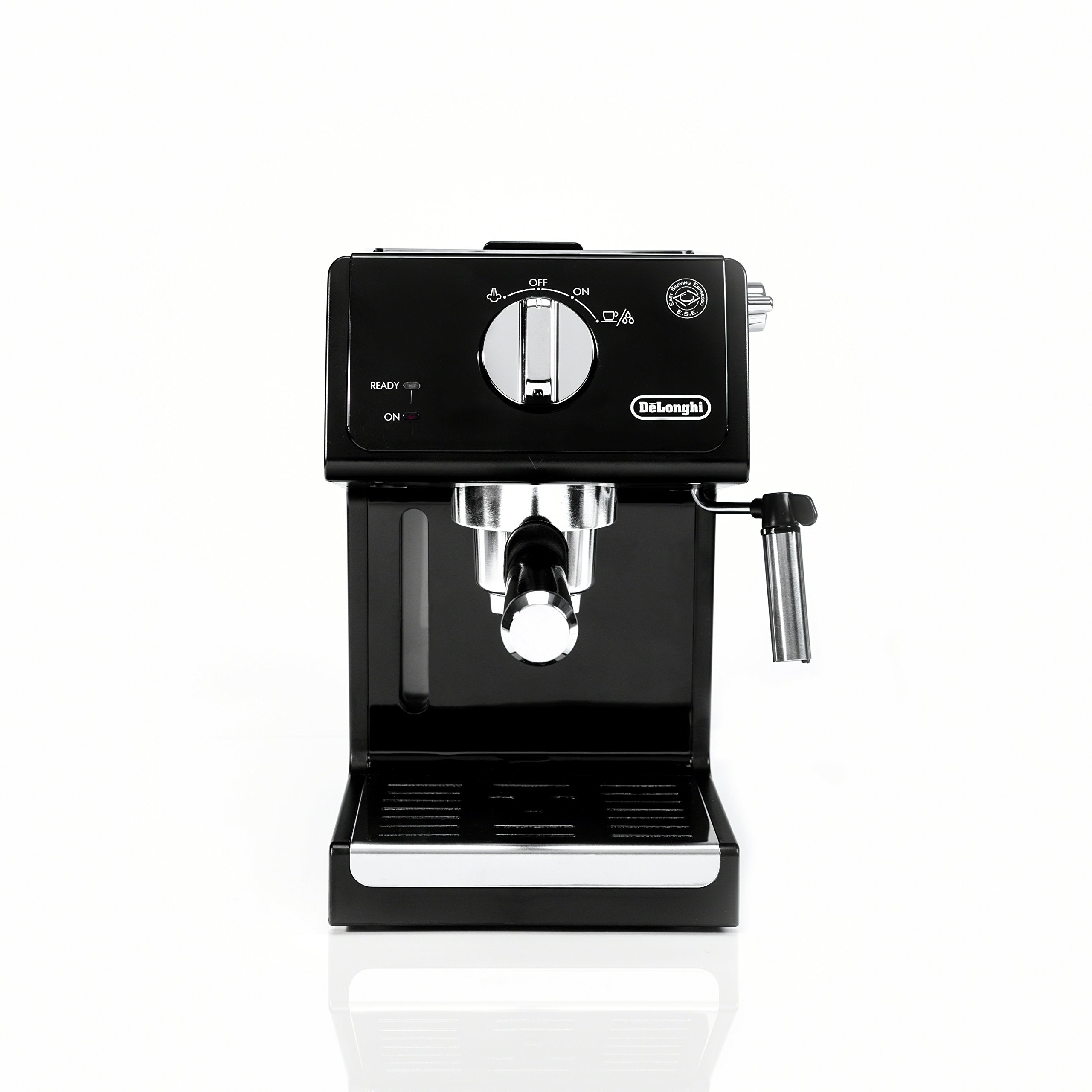 De'Longhi 15-Bar Pump Espresso Machine with Milk Frother & Temperature Control - Compact Home Barista Coffee Maker for Espresso, Latte, Cappuccino & Iced Coffee, Easy to Clean Design