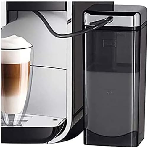Melitta Integrated Bean to Cup Coffee Machine, TS SMART Model F85/0-101, Bluetooth connectivity, Melitta Connect App, Whisper Grinder (Quiet Mark), Silver