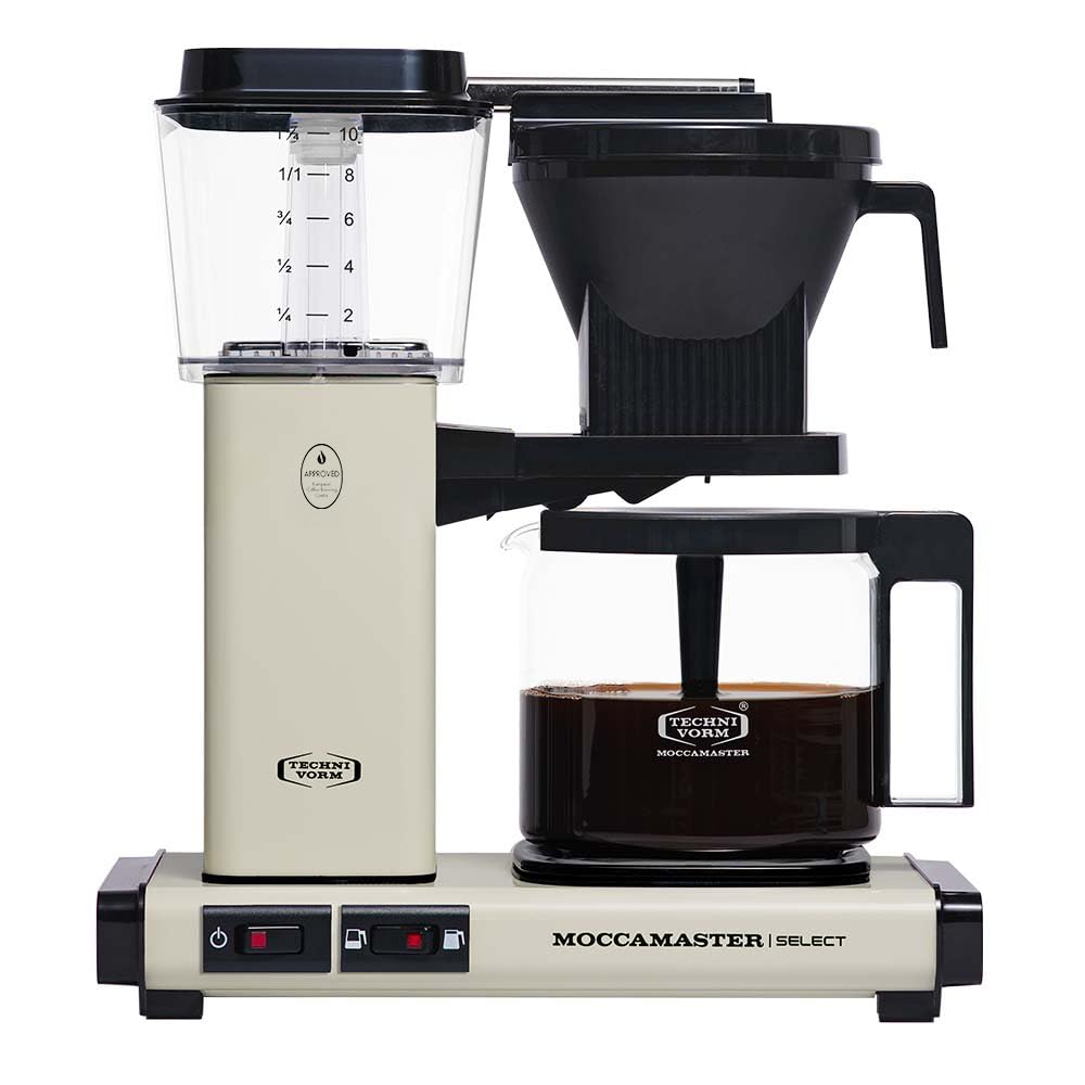 Moccamaster KBG Select, Coffee Machine, Filter Coffee Maker, Polished Silver, UK Plug, 1.25 Liters