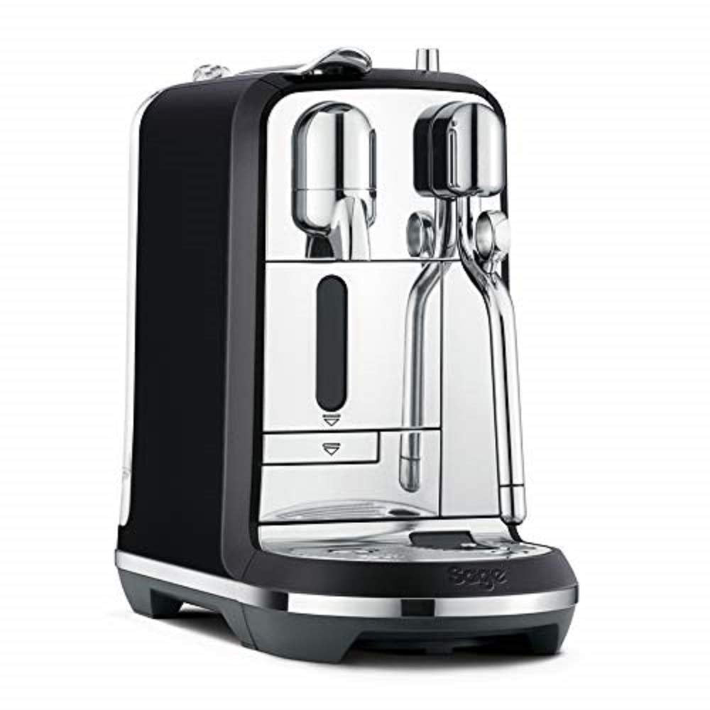 Nespresso Creatista Plus Automatic Pod coffee machine with milk frother wand for Espresso, Cappuccino & Flat White by Sage in Brushed Stainless Steel