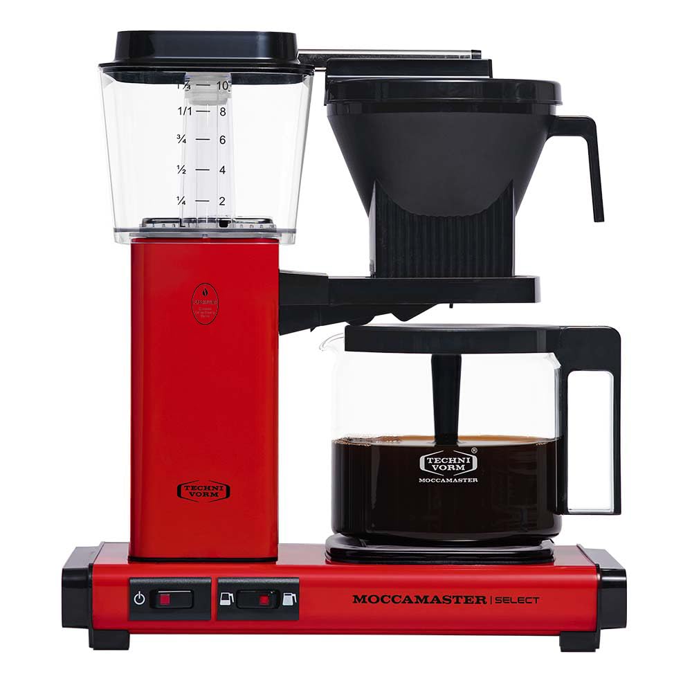 Moccamaster KBG Select, Coffee Machine, Filter Coffee Maker, Polished Silver, UK Plug, 1.25 Liters