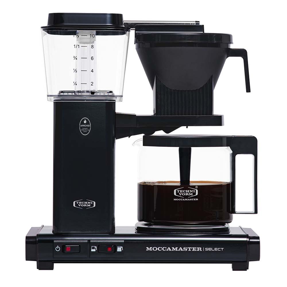 Moccamaster KBG Select, Coffee Machine, Filter Coffee Maker, Polished Silver, UK Plug, 1.25 Liters