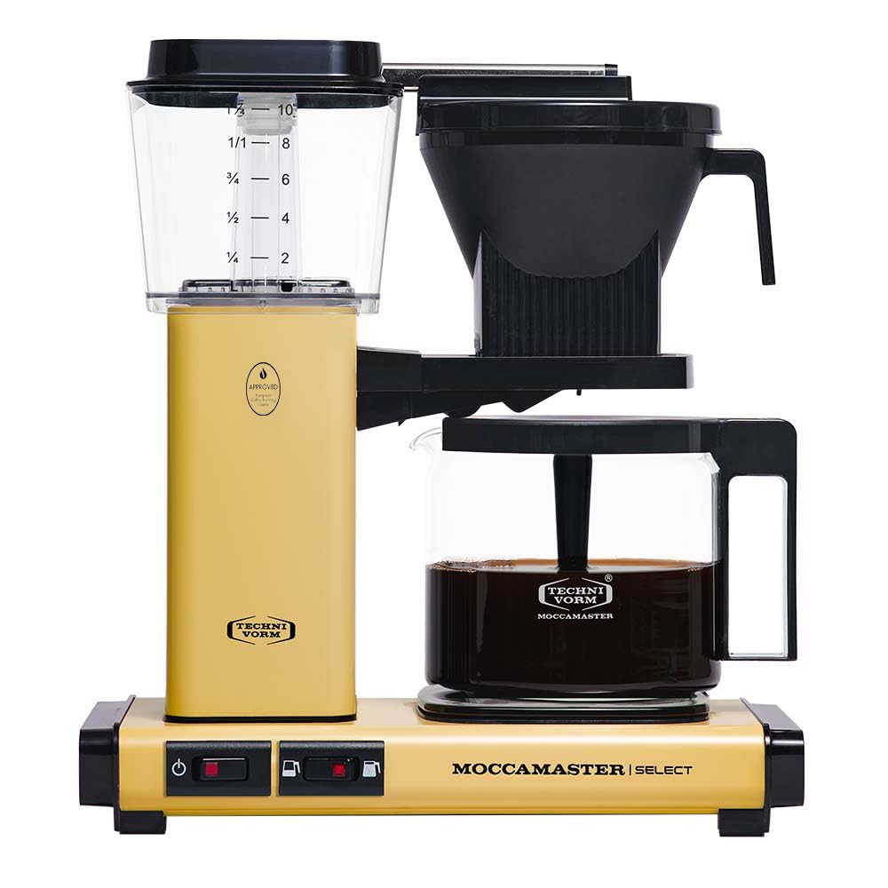 Moccamaster KBG Select, Coffee Machine, Filter Coffee Maker, Polished Silver, UK Plug, 1.25 Liters