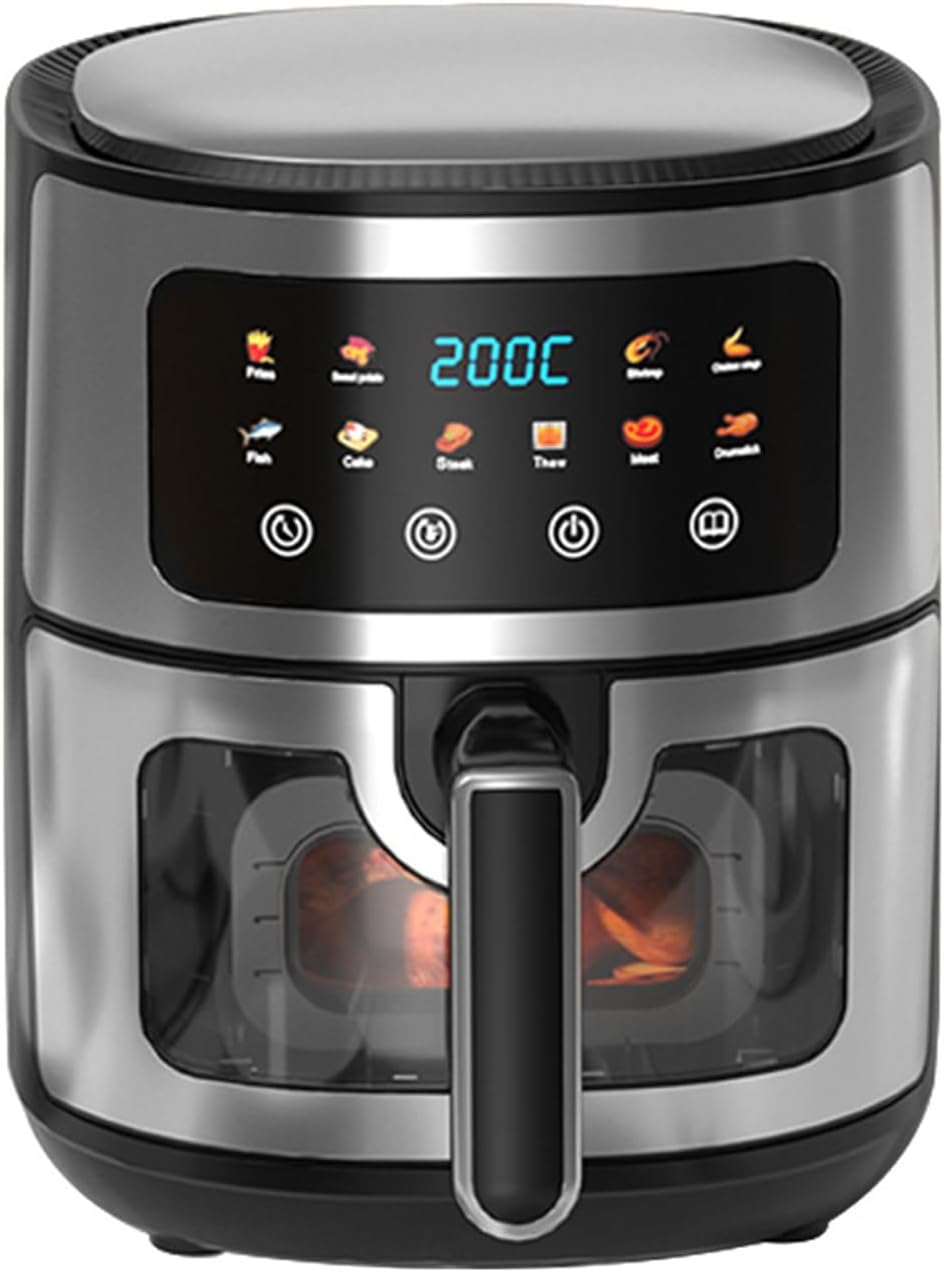 Air fryer 8L, household multi-function oven, 1400W high power