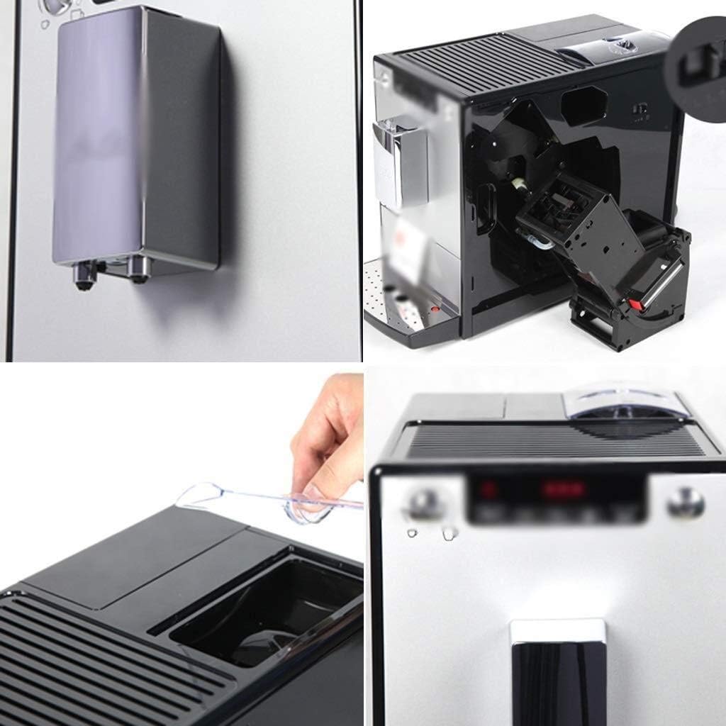 Coffee Machines Espresso Machine, Fully Automatic Coffee Machine, Grinder, Coffee Machine, Consumer and Commercial Filter Coffee Machine, 200mm × 455mm × 325mm, Black and Silver